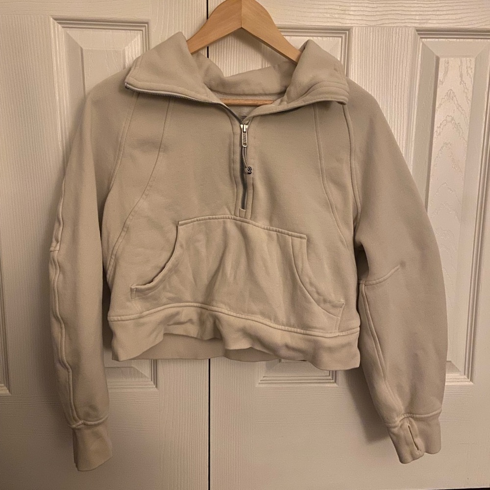 Lululemon Scuba Oversized Funnel Neck Half-zip